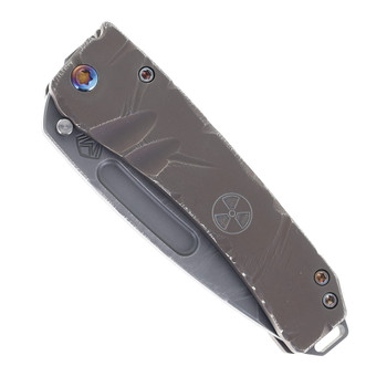 Medford Midi Marauder Limited Edition Fallout Folding Knife Aluminum Handle S35VN Tanto Plain Edge Vulcan Finish MK0334TD-01TM-TFTC-Q4 Medford Midi Marauder Limited Edition Fallout Folding Knife Aluminum Handle S35VN Tanto Plain Edge Vulcan Finish MK0334TD-01TM-TFTC-Q4