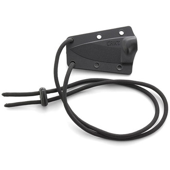 CRKT Minimalist Drop Point Fixed Blade Neck Knife Black G-10 Handle Plain Blackwash Edge 2384K CRKT Minimalist Drop Point Fixed Blade Neck Knife Black G-10 Handle Plain Blackwash Edge 2384K