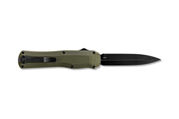 Benchmade Autocrat OTF Knife Green G10 Handle Black Dagger Blade 3400BK-1 Benchmade Autocrat OTF Knife Green G10 Handle Black Dagger Blade 3400BK-1