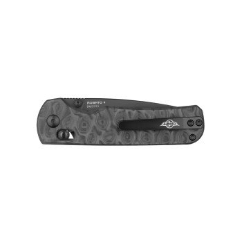 Olight Rubato 4 Damascus Carbon Fiber Handle CPM-S35VN Blade Folding Knife