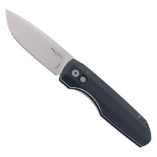 ProTech Synapse Auto Knife Black Canvas Micarta Handle Magnacut