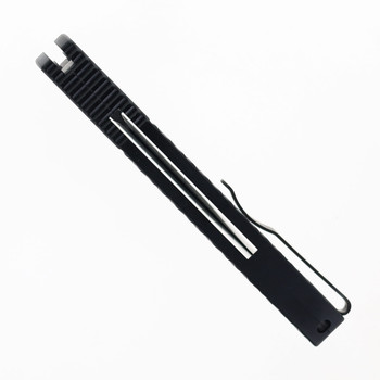 Pro-Tech Emerson Auto Knife Black Aluminum Handle 20CV Spearpoint Plain Edge PTE7A05-20CV