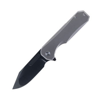 Ameight Knives Preyert II Flipper Folding Knife DLC Satin M390 Blade Dark Grey Titanium Handle AME006BKII Ameight Knives Preyert II Flipper Folding Knife DLC Satin M390 Blade Dark Grey Titanium Handle AME006BKII