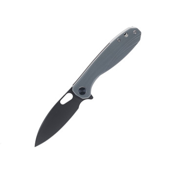 Ameight Knives Eymor Folding Knife Gray G10 Handle 14c28n Dark