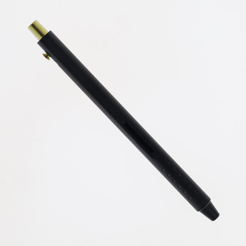 Ketuo Divot Push Pen Matte Black/Gold Titanium Body KP04