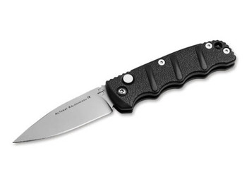 Boker KALS Mini Auto Knife Black Aluminum Handle D2 Plain Edge 01KALS92 Boker KALS Mini Auto Knife Black Aluminum Handle D2 Plain Edge 01KALS92