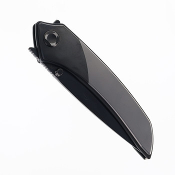 Poikilo Blade Tuna Mini S2 DLC Bolster Titanium Folding Knife  DLC M398 Blade