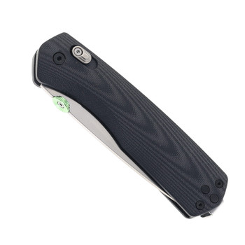 James Brand Knives Carter XL Black G10 Handle Stainless VG-10 Steel Drop Point Blade Folding Knife KN116115-00