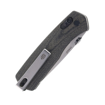 James Brand Knives Carter Black Micarta Handle VG-10 Stainless Drop Point Folding Knife KN108143-00 James Brand Knives Carter Black Micarta Handle VG-10 Stainless Drop Point Folding Knife KN108143-00