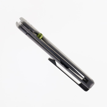 James Brand Knives The Chapter 2 Titanium Handle Stainless Straight S35VN Blade Folding Knife KN127112-00