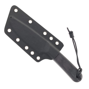 James Brand Knives Hell Gap Black Micarta Handle S35VN Stainless Steel Drop Point Fixed Blade KN107134-00