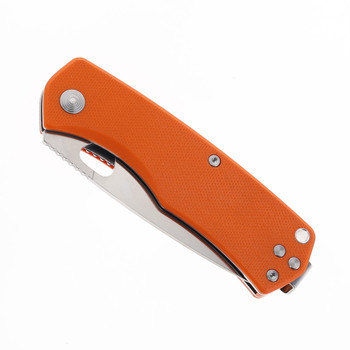 James Brand Knives Folsom Orange G10 Handle VG-10 Drop Point Blade Folding Knife KN1121188-00