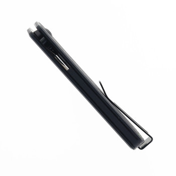 James Brand Knives Folsom Black G10 Handle Black VG-10 Drop Point Blade Folding Knife KN112113-00