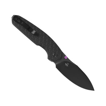 Kizer Meteora Folding Knife Black Aluminum Handle Nitro-V Blade V3730A2