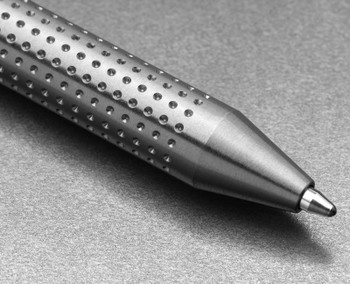 James Brand Knives Bolen Stainless Steel Twist Barrel Pen CO310908-10 James Brand Knives Bolen Stainless Steel Twist Barrel Pen CO310908-10