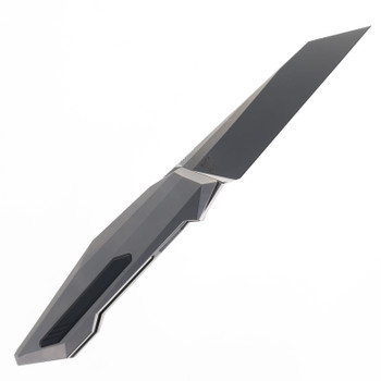 Poikilo Prism-Small-S1 Folding Knife M398 Reverse Tanto Blade Titanium Handle Poikilo Prism-Small-S1 Folding Knife M398 Reverse Tanto Blade Titanium Handle