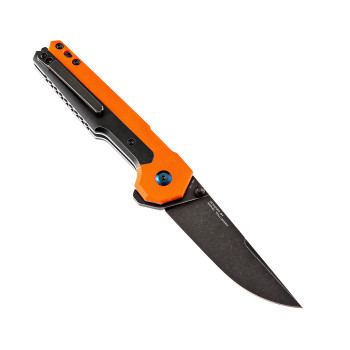 Kansept Folding knife Tac Button Lock Knife Orange G10 Titanium Handle CPM-S35VN Blade Design K2009A7 Kansept Folding knife Tac Button Lock Knife Orange G10 Titanium Handle CPM-S35VN Blade Design K2009A7