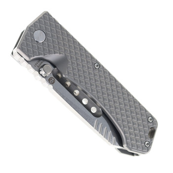 PMP Ultimate Alpha Beast Titanium Handle Stonewashed CPM-D2 Steel