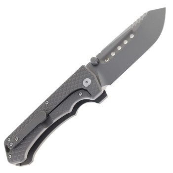 PMP Ultimate Alpha Beast Titanium Handle Beadblast CPM-D2 Steel PMP Ultimate Alpha Beast Titanium Handle Beadblast CPM-D2 Steel