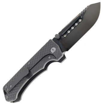 PMP Ultimate Alpha Beast Titanium Handle Beadblast Semi Mirror Polished DLC CPM-D2 Steel