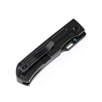 Kansept Reedus K1041A1 Black TiCn Coated and Stonewashed CPM-S35V Black TiCn Coated and Stonewashed Titanium Folding Knife Kansept Reedus K1041A1 Black TiCn Coated and Stonewashed CPM-S35V Black TiCn Coated and Stonewashed Titanium Folding Knife
