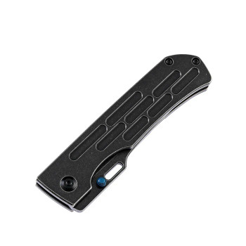 Kansept Reedus K1041A1 Black TiCn Coated and Stonewashed CPM-S35V Black TiCn Coated and Stonewashed Titanium Folding Knife Kansept Reedus K1041A1 Black TiCn Coated and Stonewashed CPM-S35V Black TiCn Coated and Stonewashed Titanium Folding Knife