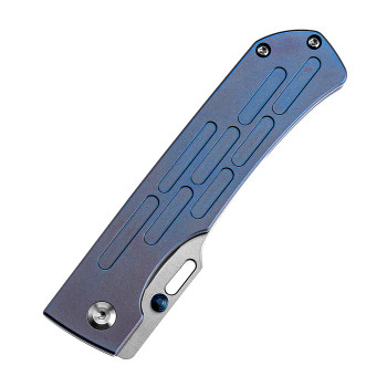 Kansept Reedus Satin CPM-S35VN Blue Anodized Titanium Handle Folding Knife K1041A5 Kansept Reedus Satin CPM-S35VN Blue Anodized Titanium Handle Folding Knife K1041A5
