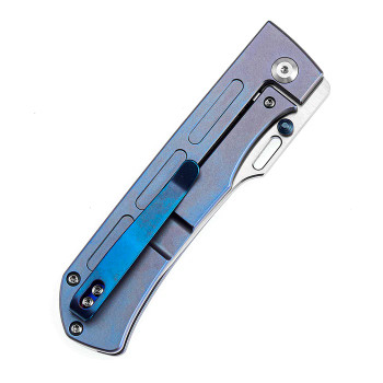 Kansept Reedus Satin CPM-S35VN Blue Anodized Titanium Handle Folding Knife K1041A5 Kansept Reedus Satin CPM-S35VN Blue Anodized Titanium Handle Folding Knife K1041A5