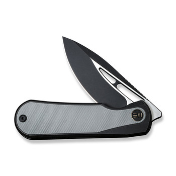 Mystery Box - WE Baloo Flipper Folding Knife Black/Gray Titanium/G10 Inlay Handle 20CV Drop Point Plain Edge Black/Satin Flat Finish WE21033-1 Mystery Box - WE Baloo Flipper Folding Knife Black/Gray Titanium/G10 Inlay Handle 20CV Drop Point Plain Edge Black/Satin Flat Finish WE21033-1