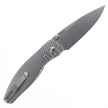 TRM Three Rivers Manufacturing Atom Folding Knife Lizard Skin Titanium Handle 20CV Blade TRM Three Rivers Manufacturing Atom Folding Knife Lizard Skin Titanium Handle 20CV Blade