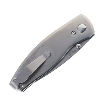 TRM Three Rivers Manufacturing Neutron 2 Folding Knife smooth Titanium Handle 20CV Blade TRM Three Rivers Manufacturing Neutron 2 Folding Knife smooth Titanium Handle 20CV Blade