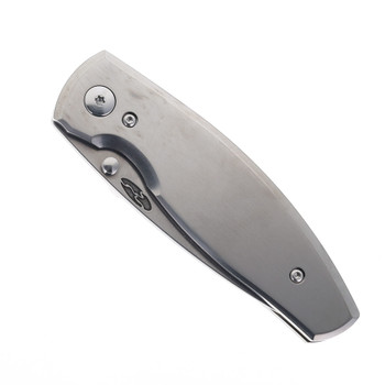 TRM Three Rivers Manufacturing Neutron 2 Folding Knife smooth Titanium Handle 20CV Blade TRM Three Rivers Manufacturing Neutron 2 Folding Knife smooth Titanium Handle 20CV Blade
