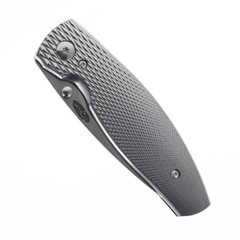 TRM Three Rivers Manufacturing Neutron 2 Folding Knife Lizard Skin Titanium Handle 20CV Blade TRM Three Rivers Manufacturing Neutron 2 Folding Knife Lizard Skin Titanium Handle 20CV Blade