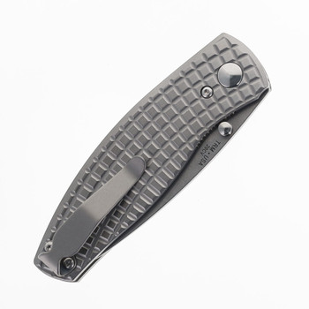 TRM Three Rivers Manufacturing Neutron 2 Folding Knife Frag Titanium Handle 20CV Blade TRM Three Rivers Manufacturing Neutron 2 Folding Knife Frag Titanium Handle 20CV Blade
