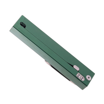 Daily Carry Co Knives Parachute Ai 14C28N Green Aluminum Gravity Knife