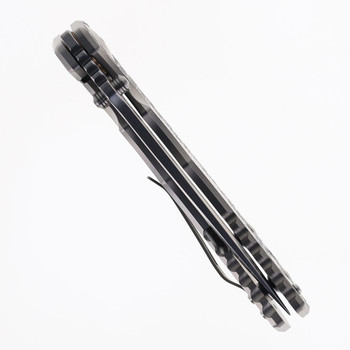 Spartan Blades Custom Harsey SF5 Folding Knife Otaburst Titanium Handle Magnacut Spear Point Plain Edge Spartan Blades Custom Harsey SF5 Folding Knife Otaburst Titanium Handle Magnacut Spear Point Plain Edge