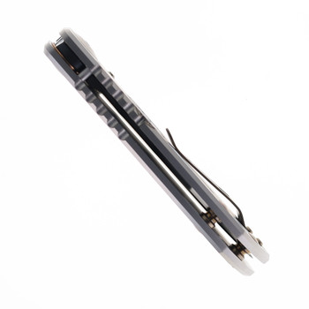 Spartan Blades Custom Harsey SF5 Folding Knife Crusaform Titanium Handle Magnacut Spear Point Plain Edge