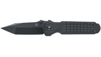 Fox Predator Evolution Black FRN Handle Black Niolox Blade Folding Knife FX-449 B
