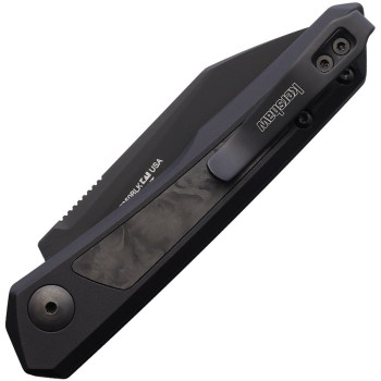 Kershaw Automatic Launch 20 Button Lock Carbon Fiber Handle DLC Coated CPM MagnaCut Blade Folding Knife KS7050BLK