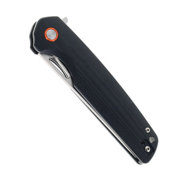 Klaken Knives Drift Folding Knife Black G10 Handle D2 Plain Edge Satin Finish J145-Drift-Black