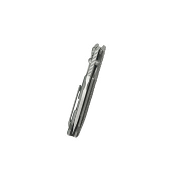 Kubey Hamster Folding Knife Grey Titanium Handle 14C28N Clip Point Plain Edge Satin Finsh KU402A Kubey Hamster Folding Knife Grey Titanium Handle 14C28N Clip Point Plain Edge Satin Finsh KU402A