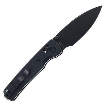 Miguron Vakor Folding Knife Black G10 Handle 14C28N Plain Black PVD Blade MGR817ABK Miguron Vakor Folding Knife Black G10 Handle 14C28N Plain Black PVD Blade MGR817ABK