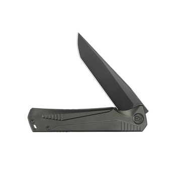 KB Pyramid Folding Knife DLC Titanium Handle M390 Tanto Point Plain Edge DLC Finish KB429C KB Pyramid Folding Knife DLC Titanium Handle M390 Tanto Point Plain Edge DLC Finish KB429C
