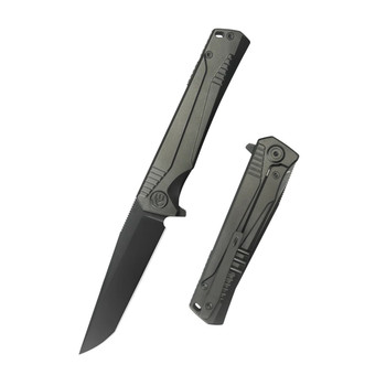 KB Pyramid Folding Knife DLC Titanium Handle M390 Tanto Point Plain Edge DLC Finish KB429C KB Pyramid Folding Knife DLC Titanium Handle M390 Tanto Point Plain Edge DLC Finish KB429C
