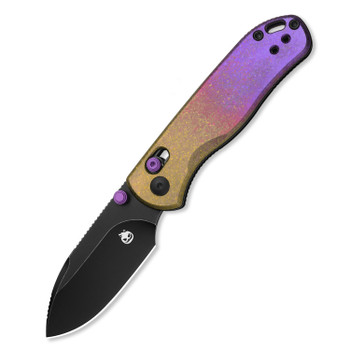 Kizer Drop Bear 2 Folding Knife Gray Aluminum Handle Nitro-V Drop