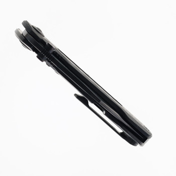 Reate Knives 9D-V2 Folding Knife DLC Titanium/Carbon Fiber Handle Plain DLC 154CM Blade