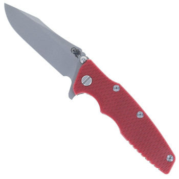 Hinderer Eklipse 3.5" Folding Knife Spearpoint S45VN Red G10 Battle Bronze Titanium Handle Hinderer Eklipse 3.5" Folding Knife Spearpoint S45VN Red G10 Battle Bronze Titanium Handle