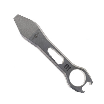 TwoSun PryBar/Wrench/Bottle Opener Multi-Tool Stonewash Titanium Body EDC17
