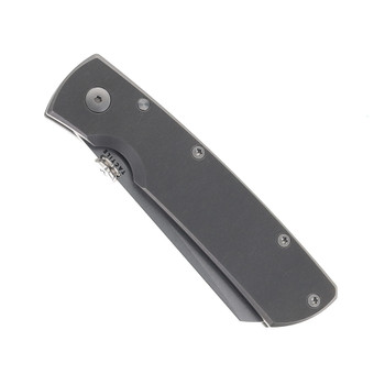 Tactile Knife Mariner 2 Folding Knife Gray Titanium Handle Magnacut Sheepsfoot Plain Edge Tactile Knife Mariner 2 Folding Knife Gray Titanium Handle Magnacut Sheepsfoot Plain Edge
