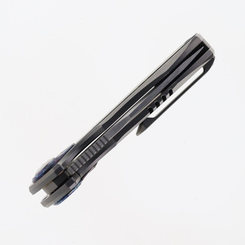 Remette Knives RT-Saker Falcon Folding Knife Titanium and Yellow Carbon Fiber Handle M390 Blade Steel ASTP-2 Remette Knives RT-Saker Falcon Folding Knife Titanium and Yellow Carbon Fiber Handle M390 Blade Steel ASTP-2